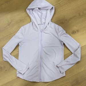 Light Purple Zip-Up Hoodie